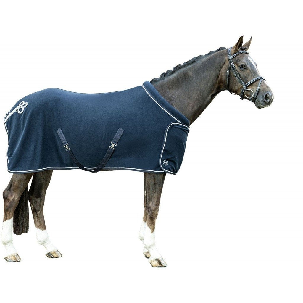 Chemise séchante en polaire pour poneys et chevaux HKM Luxe 