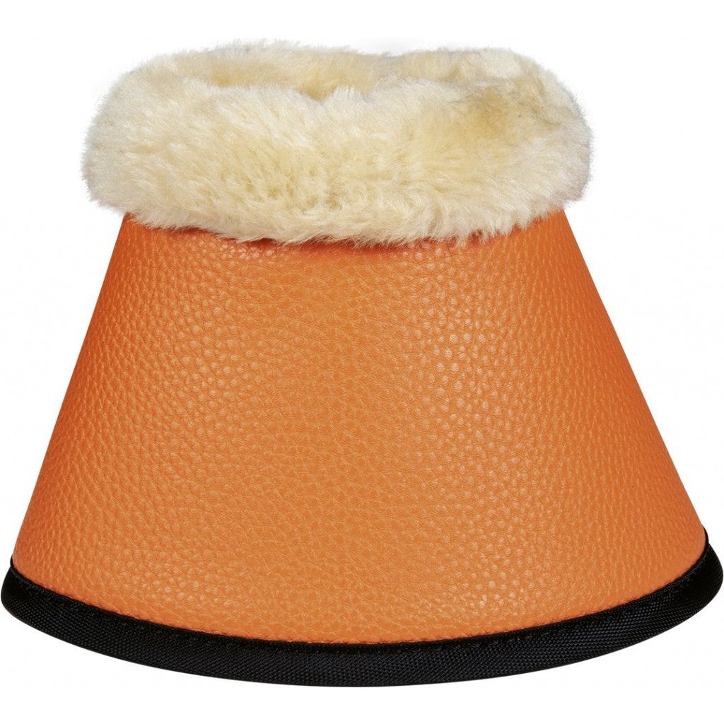 Cloches pour poneys et chevaux HKM Comfort Premium orange