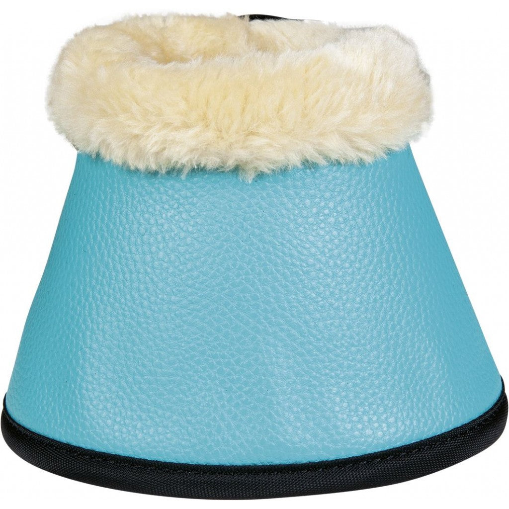 Cloches pour poneys et chevaux HKM Comfort Premium turquoise