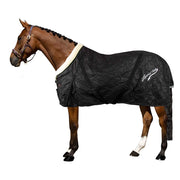 Couverture de box pour poneys et chevaux Imperial Riding Super Dry 250 grammes noir