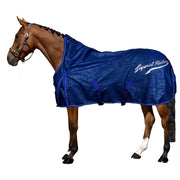 Couverture imperméable pour poneys et chevaux Imperial Riding Super Dry o gramme bleu roi