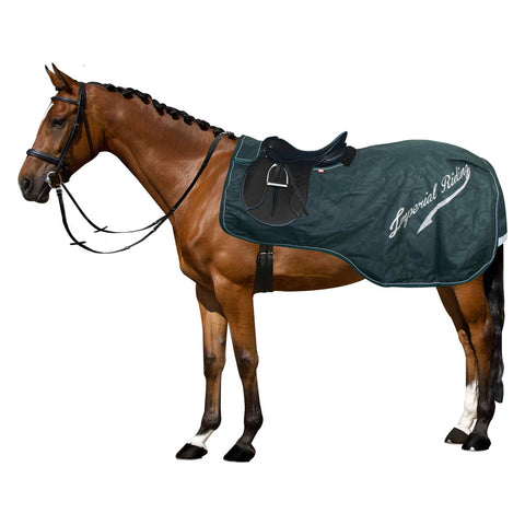 Couvre-reins pour poneys et chevaux Imperial Riding Super Dry vert