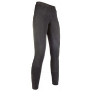 Legging d'équitation pour enfant HKM Yvi noirLegging d'équitation pour enfant HKM Yvi blancLegging équitation femme HKM Yvi full grip noir