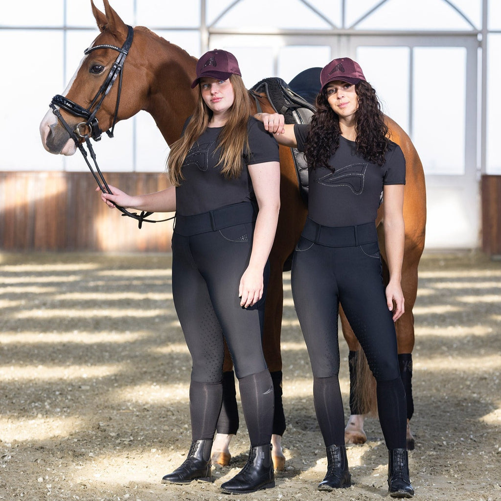 Legging équitation femme Easy Rider Maxima full grip ceinture large