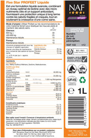 Etiquette du produit Naf Profeet 1 litre