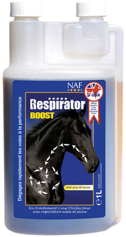 Soin respiratoire pour poneys et chevaux Naf Respirator Boost 1 litre