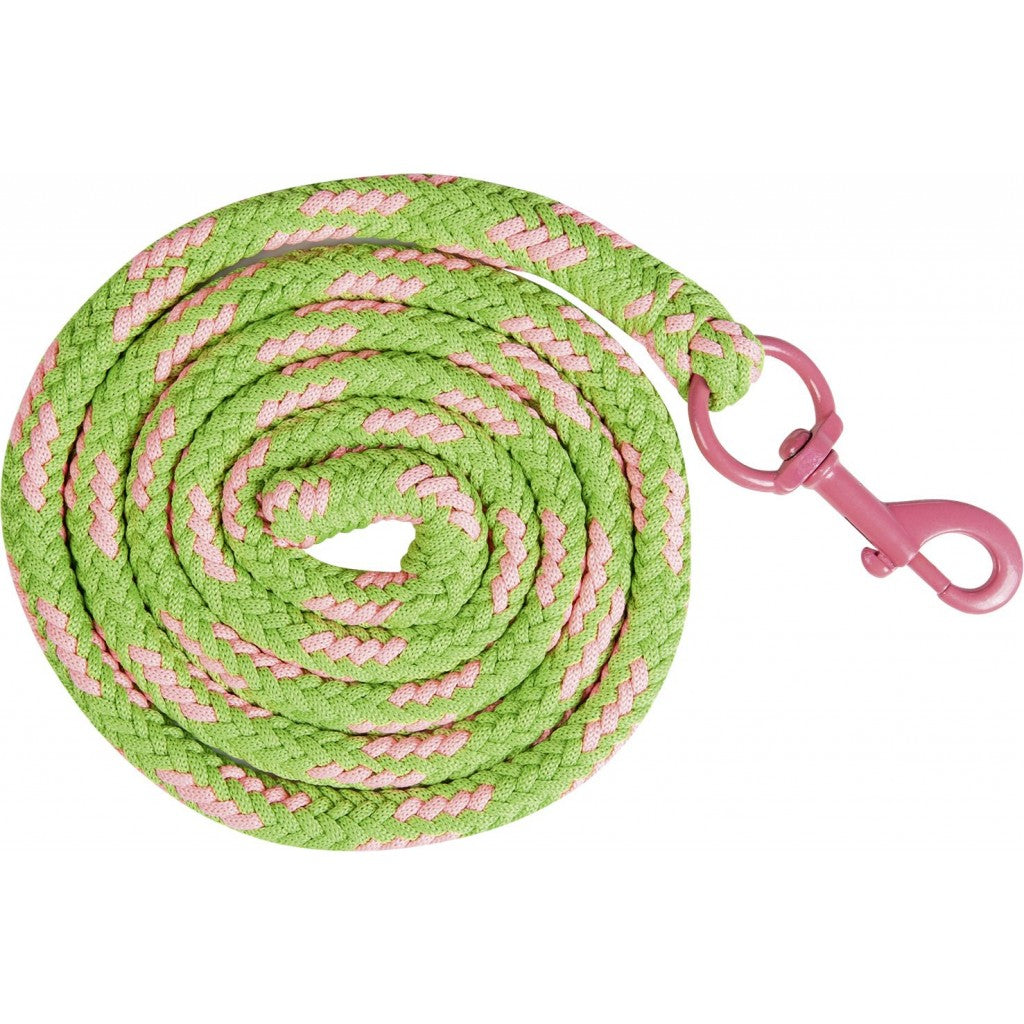 Longe pour poneys et chevaux HKM Classic Polo vert pomme