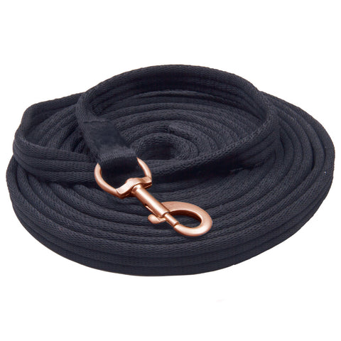 Longe de travail pour poneys et chevaux Imperial Riding marine