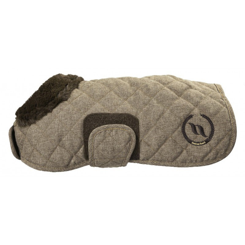 Manteau pour chien aux propriétés thermiques Back On Trach Haze beige 