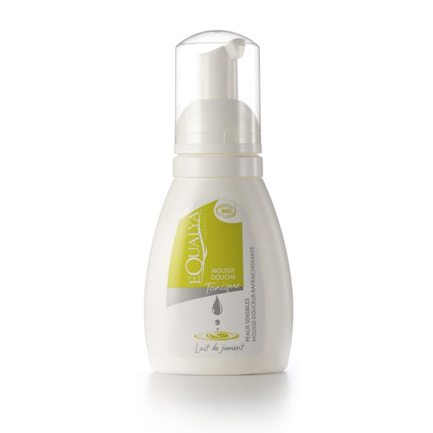 Mousse de douche Equalya au lait de jument 100% français et bio Tonique