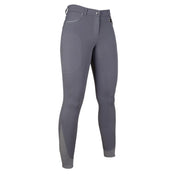 Pantalon d'équitation full grip pour cavalières HKM Equilibrio anthracite
