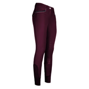 Pantalon d'équitation pour femmes du 32 au 46 Easy Rider Carice full grip bordeaux