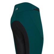 Pantalon d'équitation pour femmes du 32 au 46 proposant deux longueurs de jambes Euro-Star Queen Diamond full grip vert
