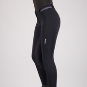 Pantalon d'équitation femme du 32 au 46 proposant deux longueurs de jambe Euro-Star Queen full grip noir