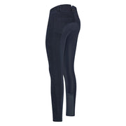 Pantalon d'équitation en jean pour femme du 34 au 46 avec deux longueurs de jambe Euro-Star Slim Shape Denim full grip