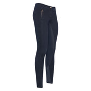 Pantalon d'équitation en jean pour femme du 34 au 46 avec deux longueurs de jambe Euro-Star Slim Shape Denim full grip