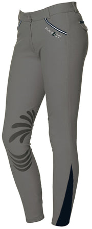 Pantalon d'équitation femme Cayenne gris