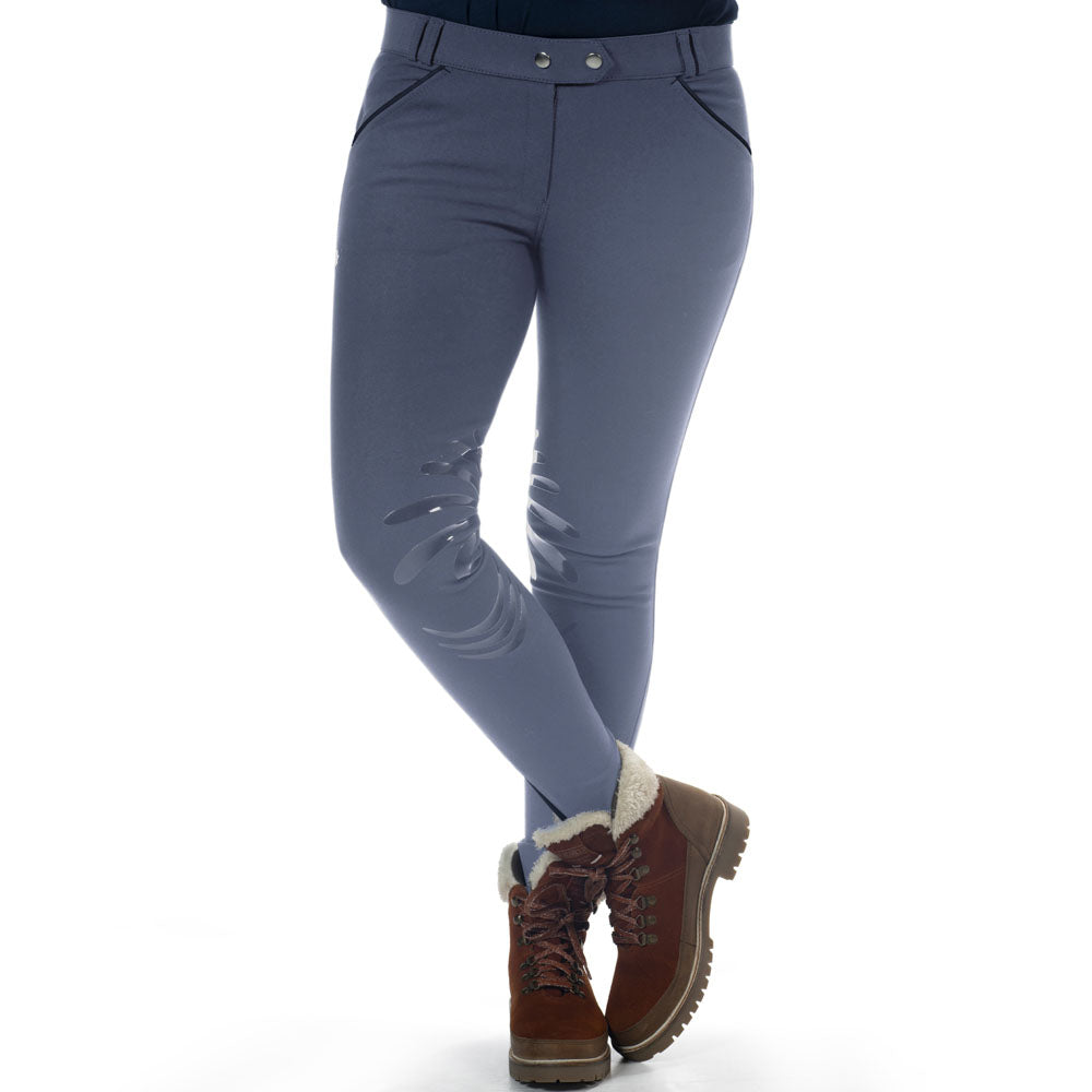 Pantalon d'équitation pour cavalières du 34 au 44 Flags and Cup Orillia bleu denim