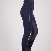 Pantalon d'équitation femme grande taille du 32 au 42 Euro-Star Wondershape marine