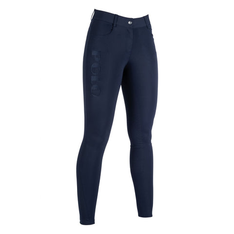 Pantalon équitation femme du 34 au 46 HKM Buenos Aires full grip marine
