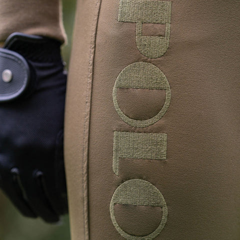 Pantalon équitation femme du 34 au 46 HKM Buenos Aires full grip olive