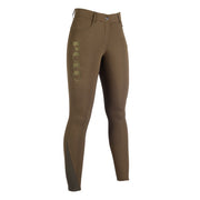 Pantalon équitation femme du 34 au 46 HKM Buenos Aires full grip olive