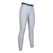 Pantalon équitation femme HKM Monaco basanes grip du 34 au 46 blanc