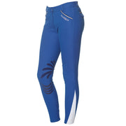 Pantalon d'équitation femme Cayenne bleu électrique