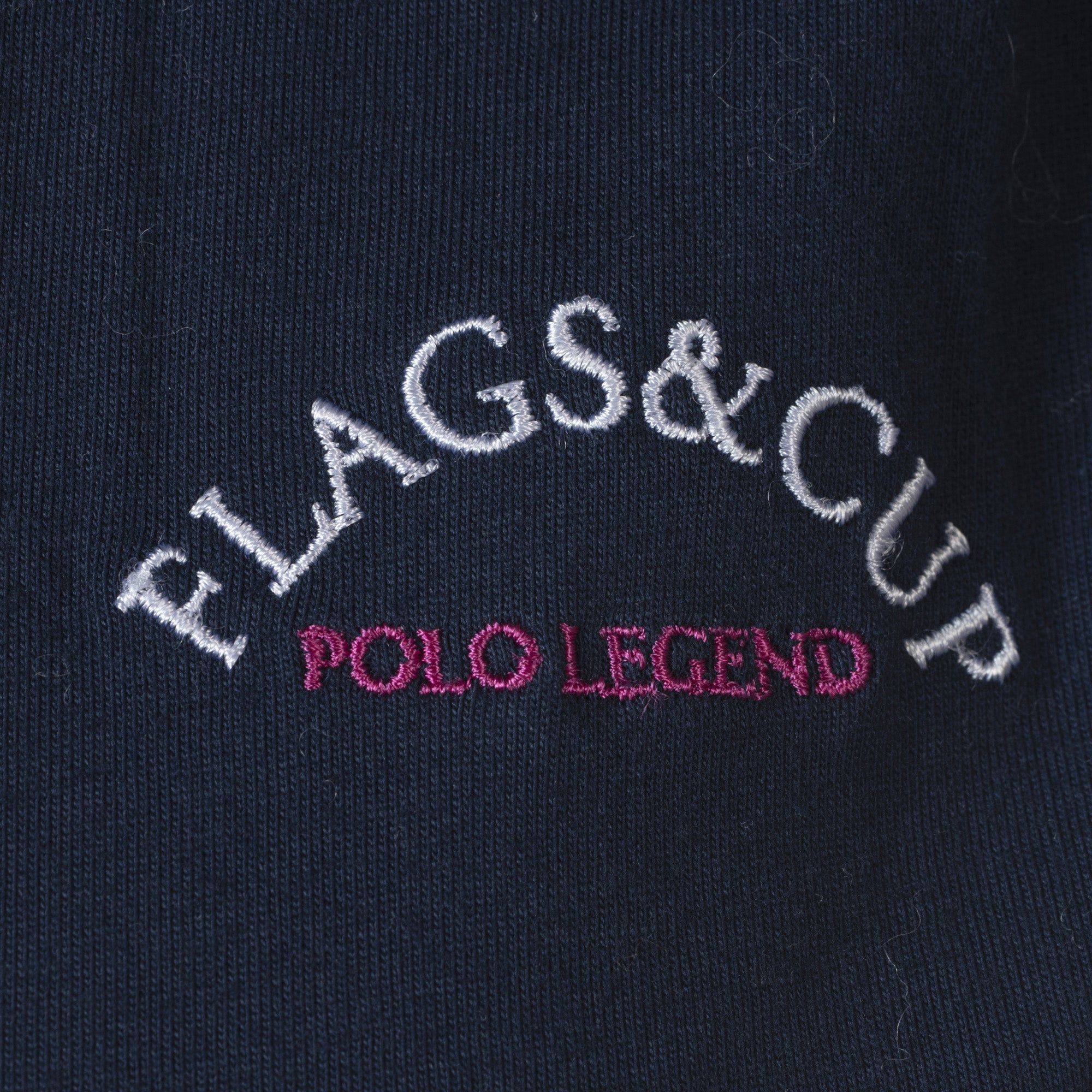 Polo pour femmes du XXS au XXL Flags and Cup Catamarca marine détail
