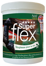Soin des articulations des poneys et chevaux Naf Superflex poudre 400 grammes