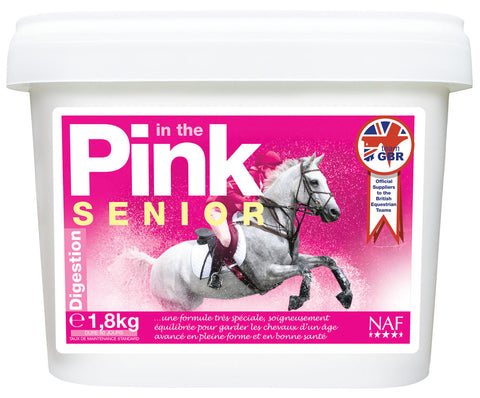 Soutien digestif pour poneys et chevaux âgés Naf In The Pink Senior 1.8 kilos