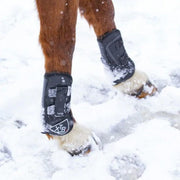 Protège-tendons pour poneys et chevaux Norton XTR velcro marine