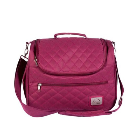 Sac de pansage et de rangement HKM Berry rouge de face