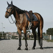 Tapis de selle pour poneys et chevaux Equithème French Touch CSO ou dressage