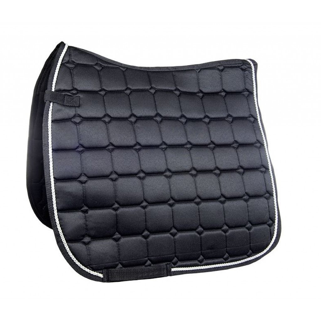 Tapis de selle pour poneys et chevaux CSO ou dressage HKM Madrid noir