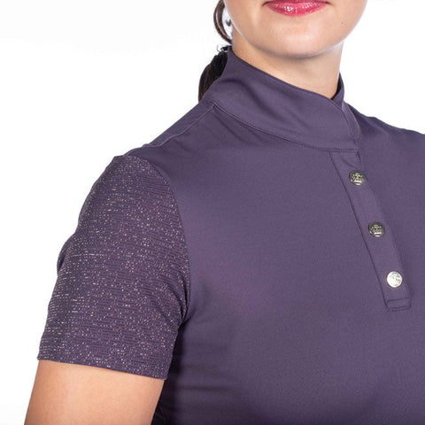 Tee-shirt à manches courtes pour femme du XS au XXL HKM Lavender Bay violet