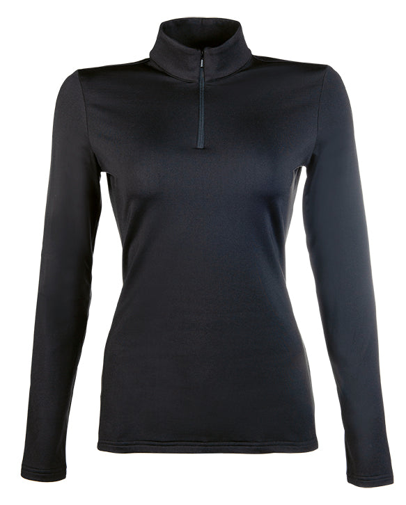 Tee-shirt à manches longues pour cavalières HKM Colors noir