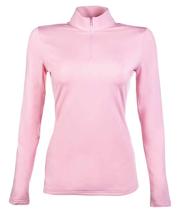 Tee-shirt à manches longues pour cavalières HKM Colors rose