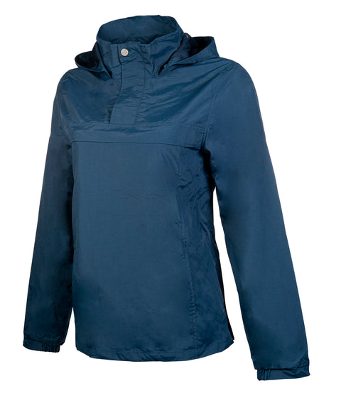 Veste coupe-vent imperméable pour cavalières HKM Survival marine