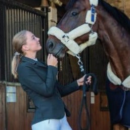 Veste de concours pour cavalières Equi-Thème Bale noire