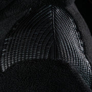 Veste polaire chaude et féminine pour les cavalières Flags&Cup Satula noire détail épaule