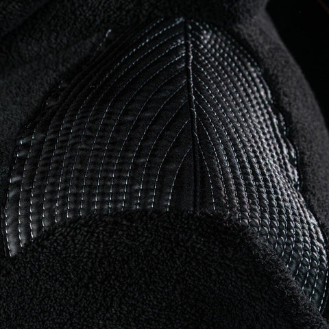Veste polaire chaude et féminine pour les cavalières Flags&Cup Satula noire détail épaule