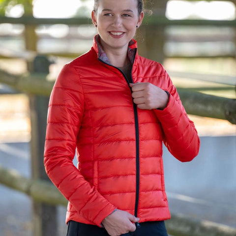 Veste matelassée légère pour femme du XS au XXL HKM Savona corail