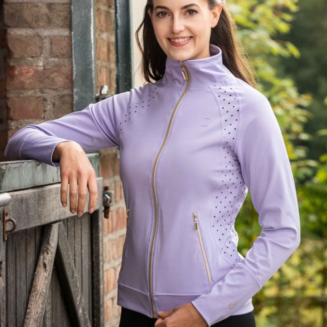 Veste softeshell pour femme du XS au XXL HKM Lavender Bay lavande