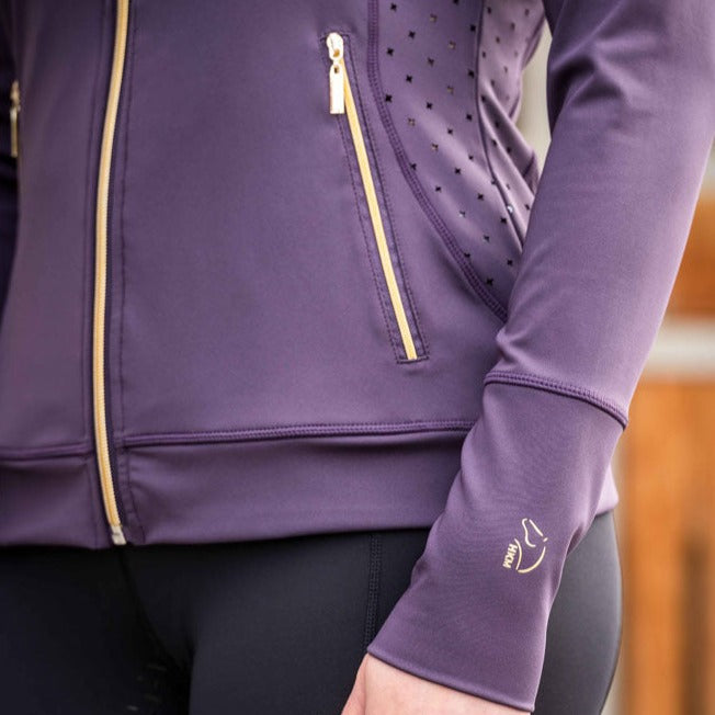 Veste softeshell pour femme du XS au XXL HKM Lavender Bay violet