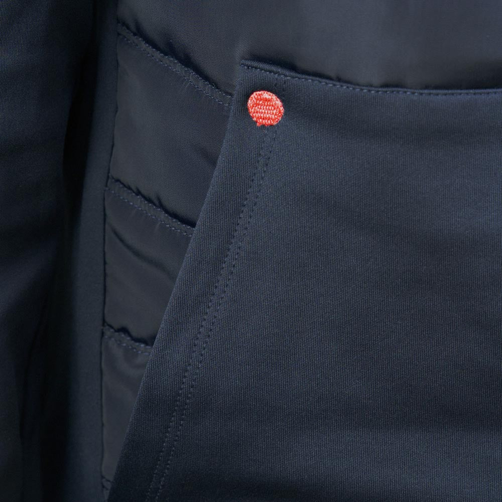 Veste technique bi-matière pour cavalières Flags&Cup Aerolita détail poche latérale